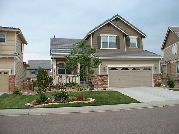 Front yard improved landscaping