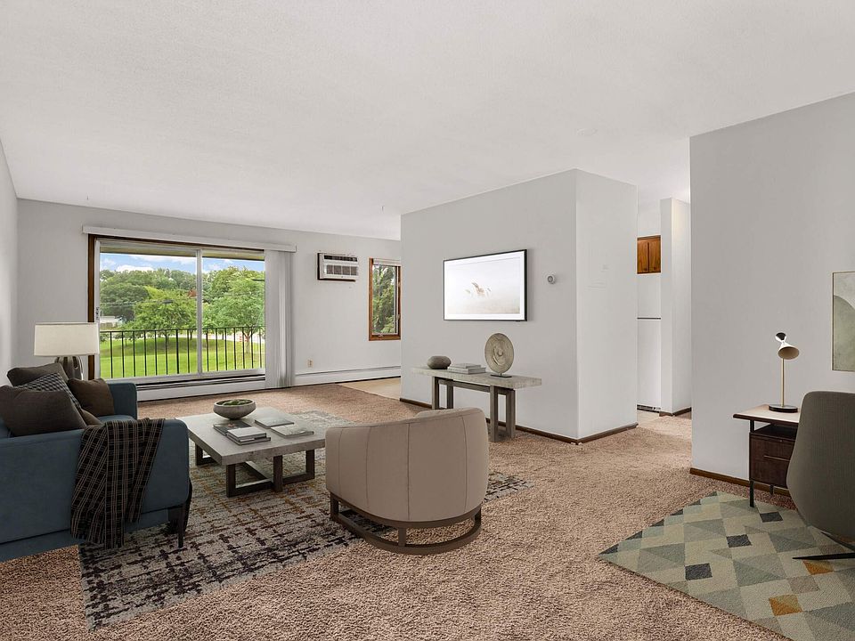 Living Room Digitally Staged