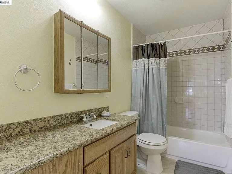 shared bathroom of the main house