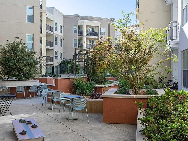 Phase II Courtyard with game area