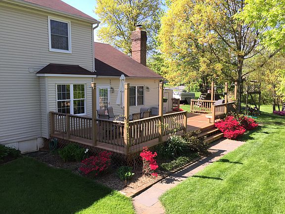 Back Deck & Yard