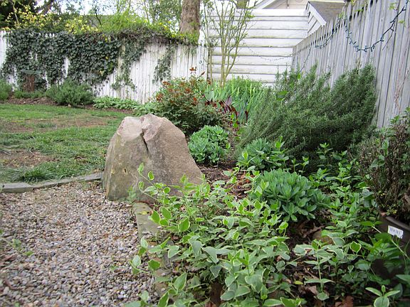 Beautiful landscape all around the house front, backyard and sides