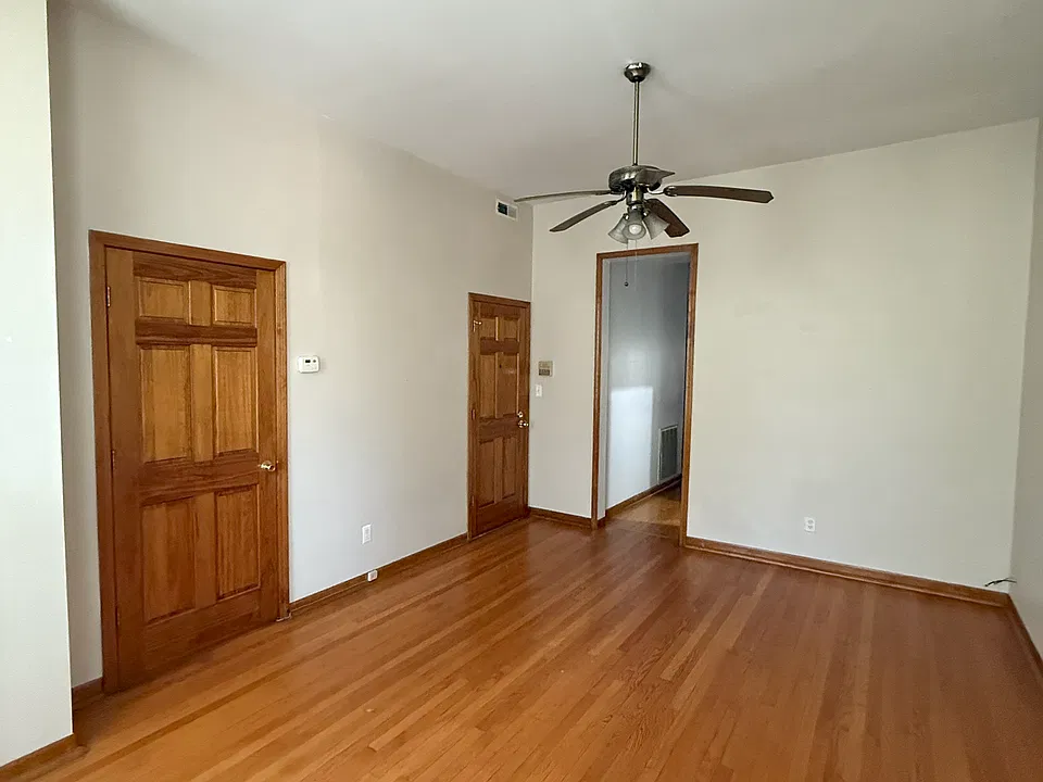 Living room and hallway