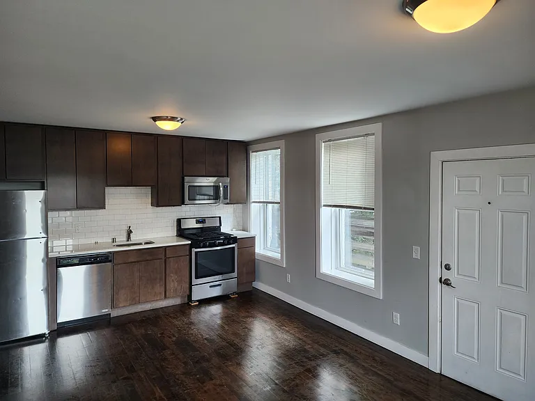 Living and kitchen