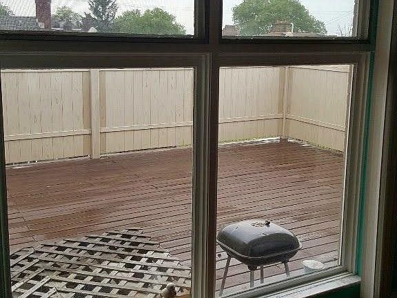 Back deck