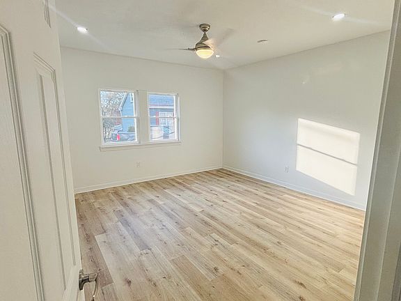 First floor bedroom. Room for a King size bed!