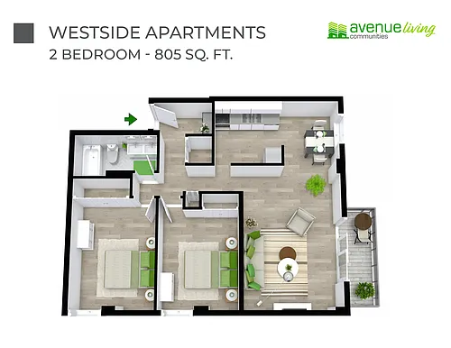 Floor plan 301