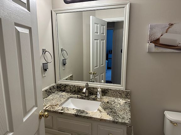 Bathroom with granite