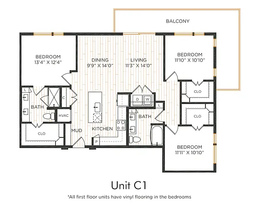 Floor plan C1