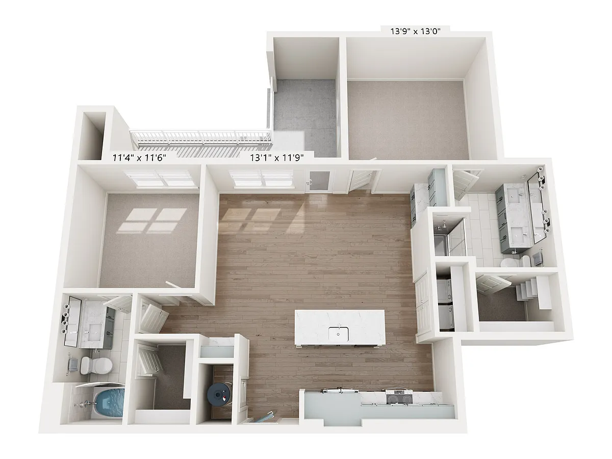 Floor plan B41