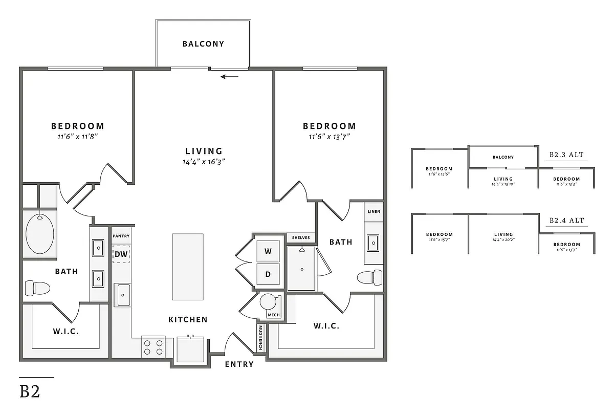 Floor plan B23