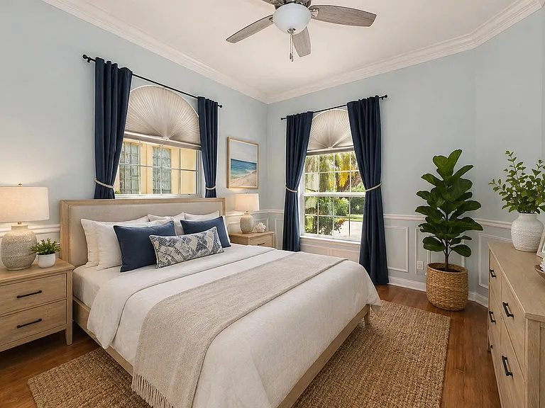 Bedroom, Den or study