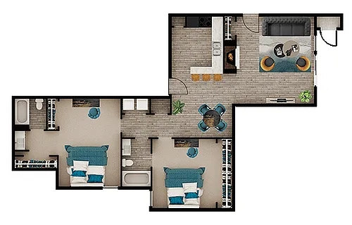 Floor plan bc_B2
