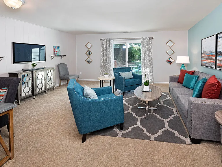 Spacious Living Room