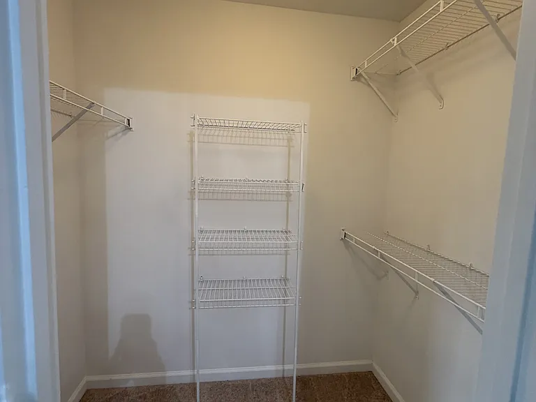 Larger closet in Master Bedroom