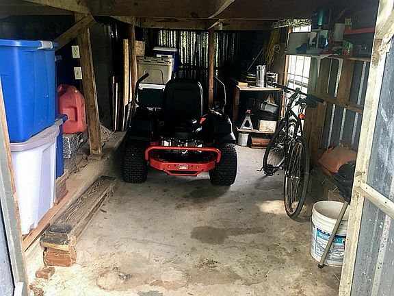 Storage area under the back deck is pretty awesome!!!