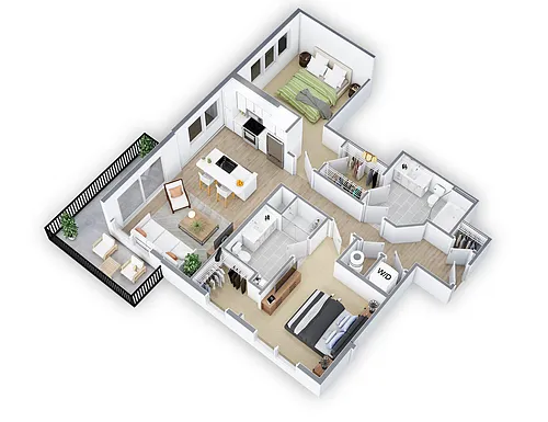 Floor plan Linear