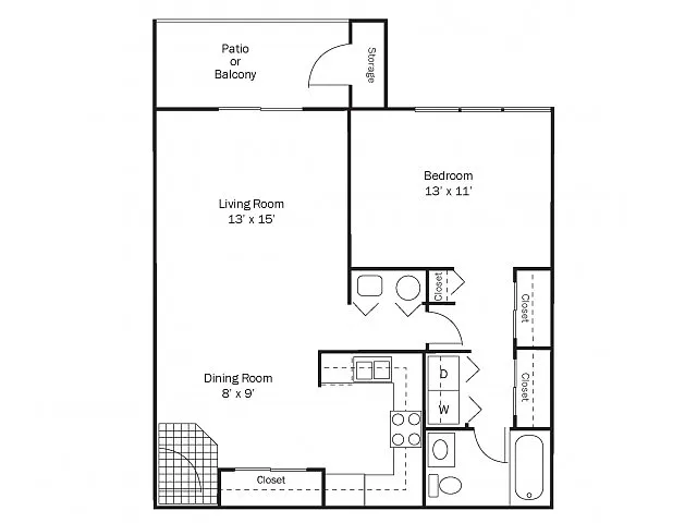 Floor plan Woodshake-Up