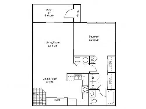 Floor plan Woodshake-Up