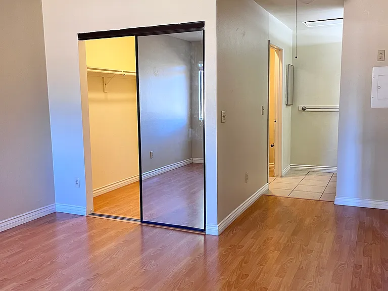 Bedroom/walk-in closet