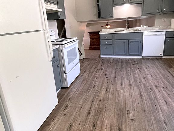 Kitchen view from dining room