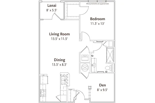 Floor plan Palamos