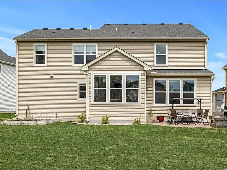 Exterior back + Patio