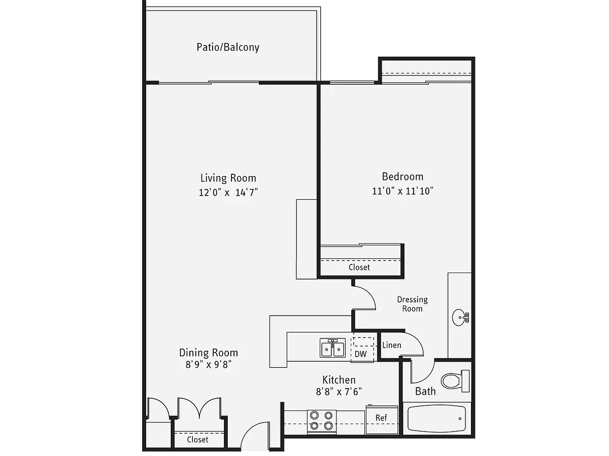 Floor plan A1