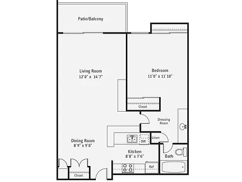 Floor plan A1