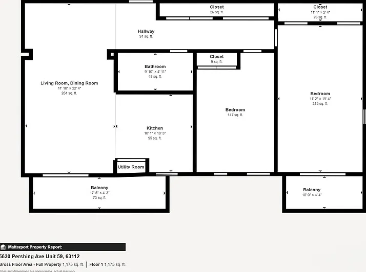 2 bed, 1.0 bath, 941 sqft, $1,195 — Photo 3