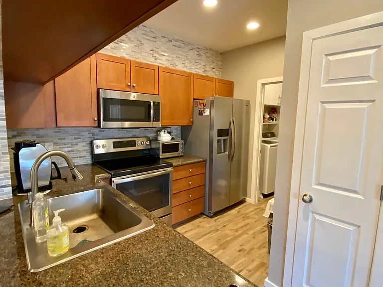 Kitchen with all new GE Pro appliances