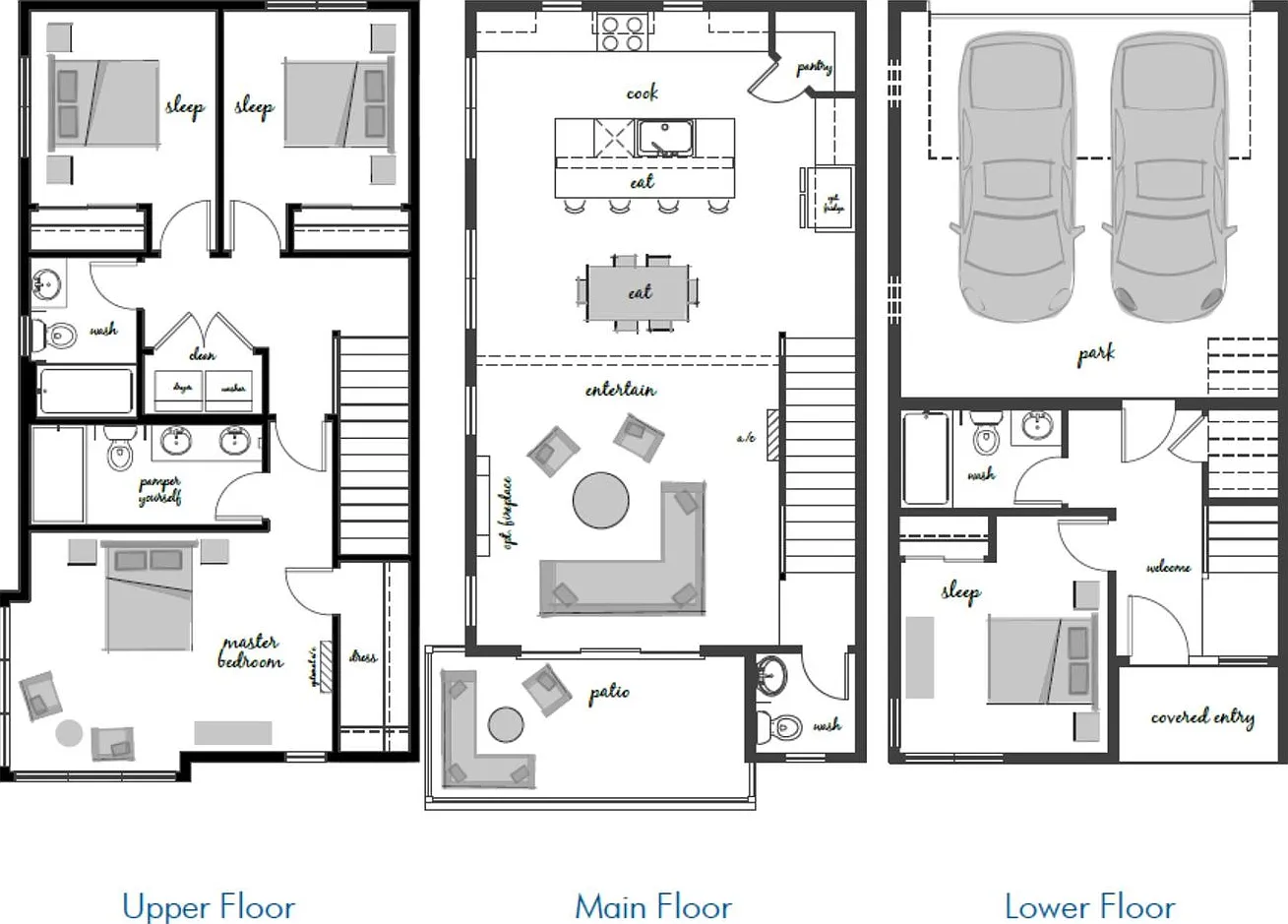Kenmore End-Unit 4BR | Views | 2-Car Garage — Photo 2