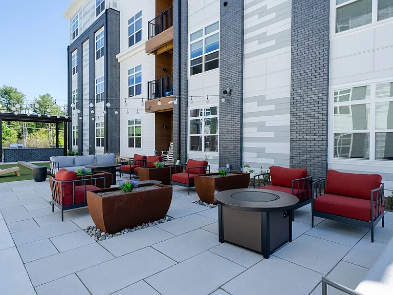 North Courtyard Fire Pit & Outdoor Seating