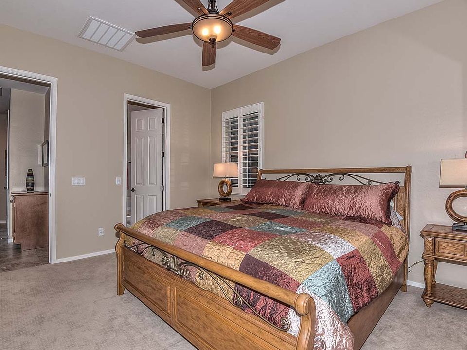 Spacious guest bedroom