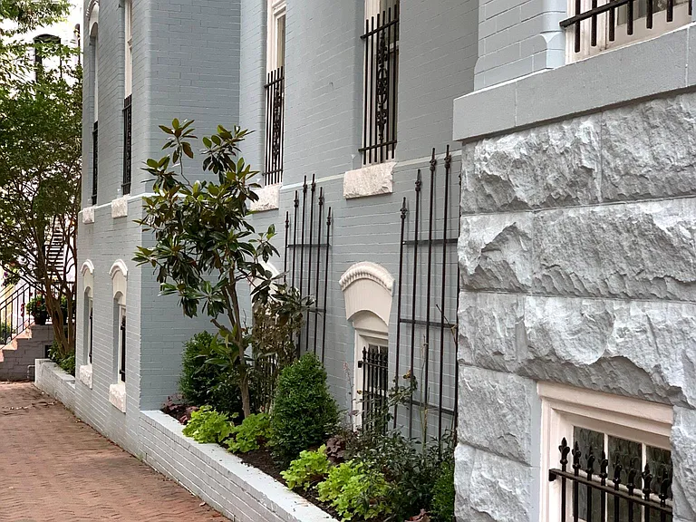 Sidewalk view