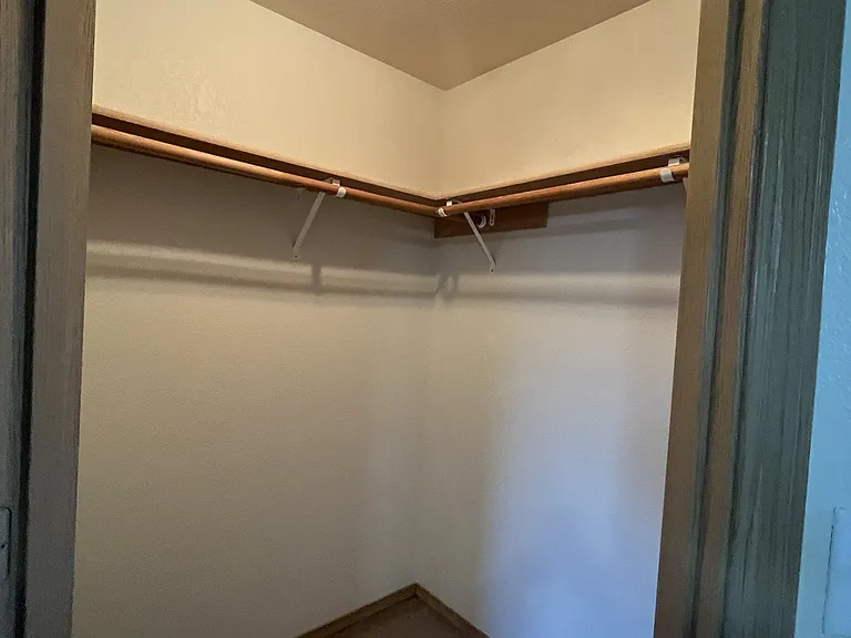 Walk in closet owner suite