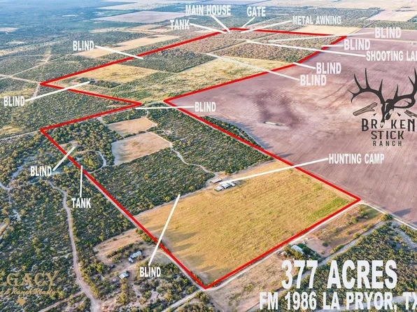 T FM 1986, Out of Area, TX 78872