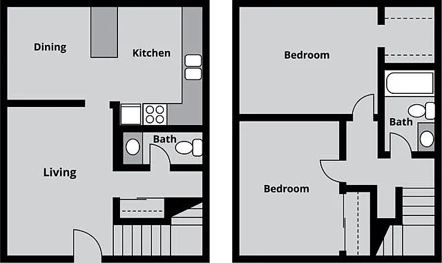 Floor plan Oak