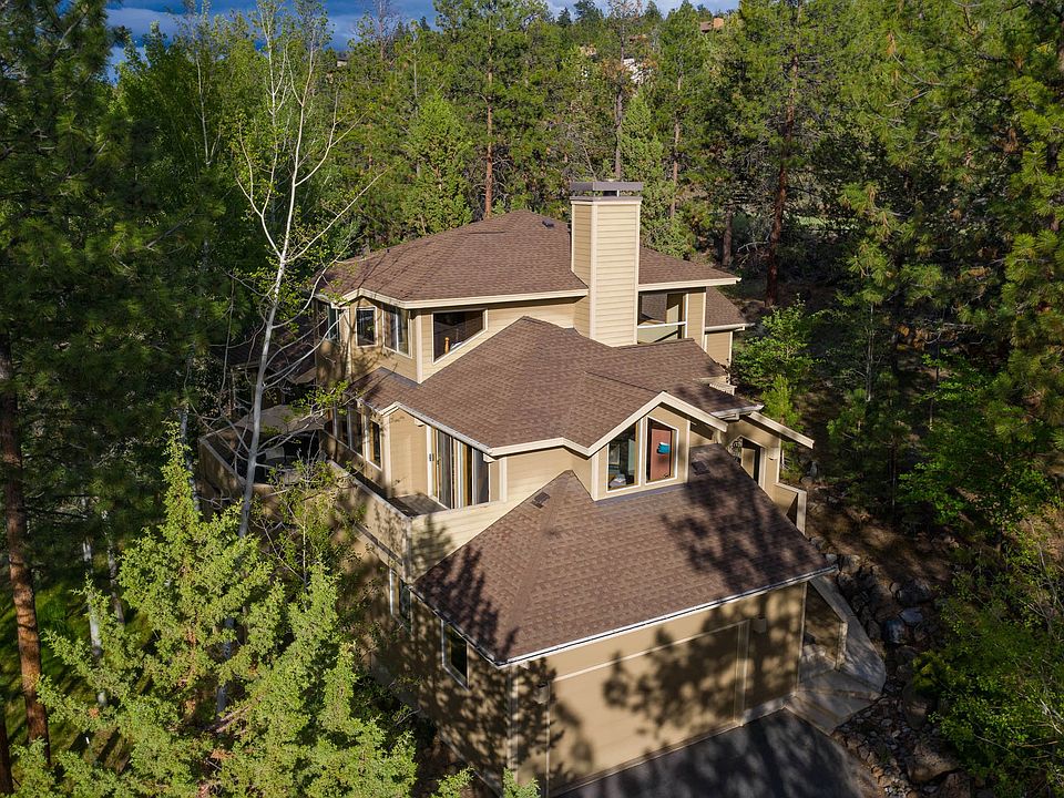 Tucked away in trees