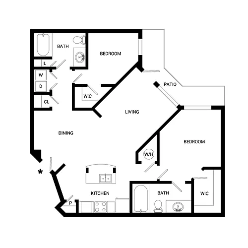 Floor plan Barrington