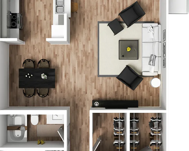 3 Bedroom 2 Bathroom Floorplan 3 Bedroom 2 Bathroom Floorplan