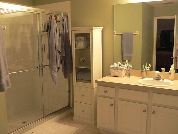 Large Master Bathroom with walk-in shower