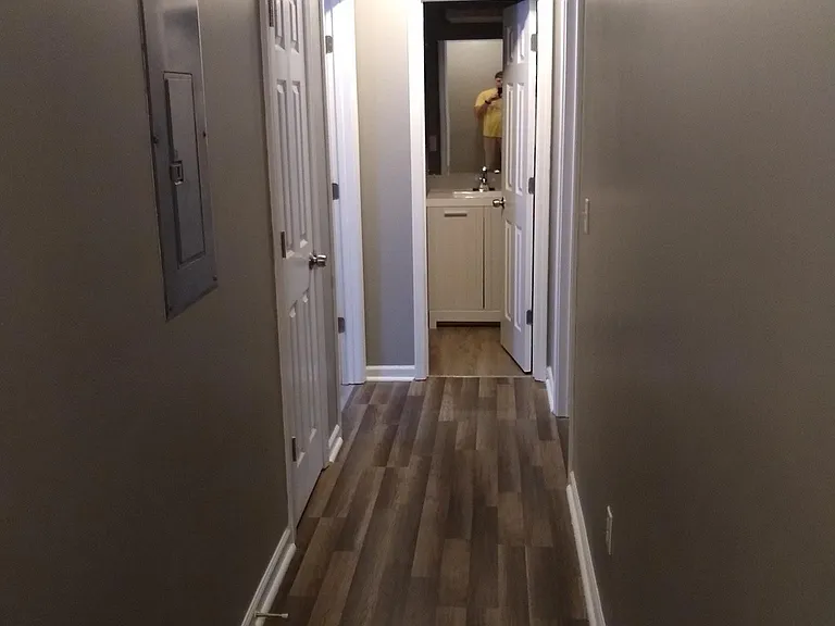 Upstairs hallway.