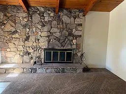 LIVING ROOM WITH FIREPLACE
