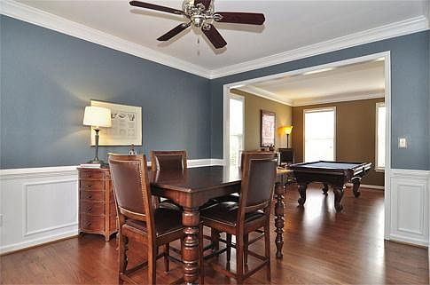 Dining Room and Family Room.