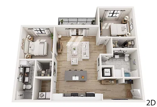 Floor plan 2D
