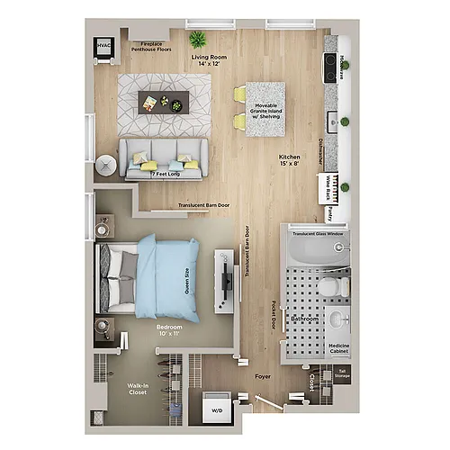 Floor plan A1