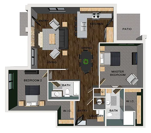 Floor plan (Villa) Turner