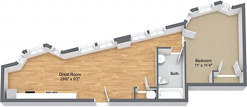 Floor plan The Wesley