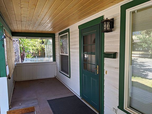 Covered front porch.